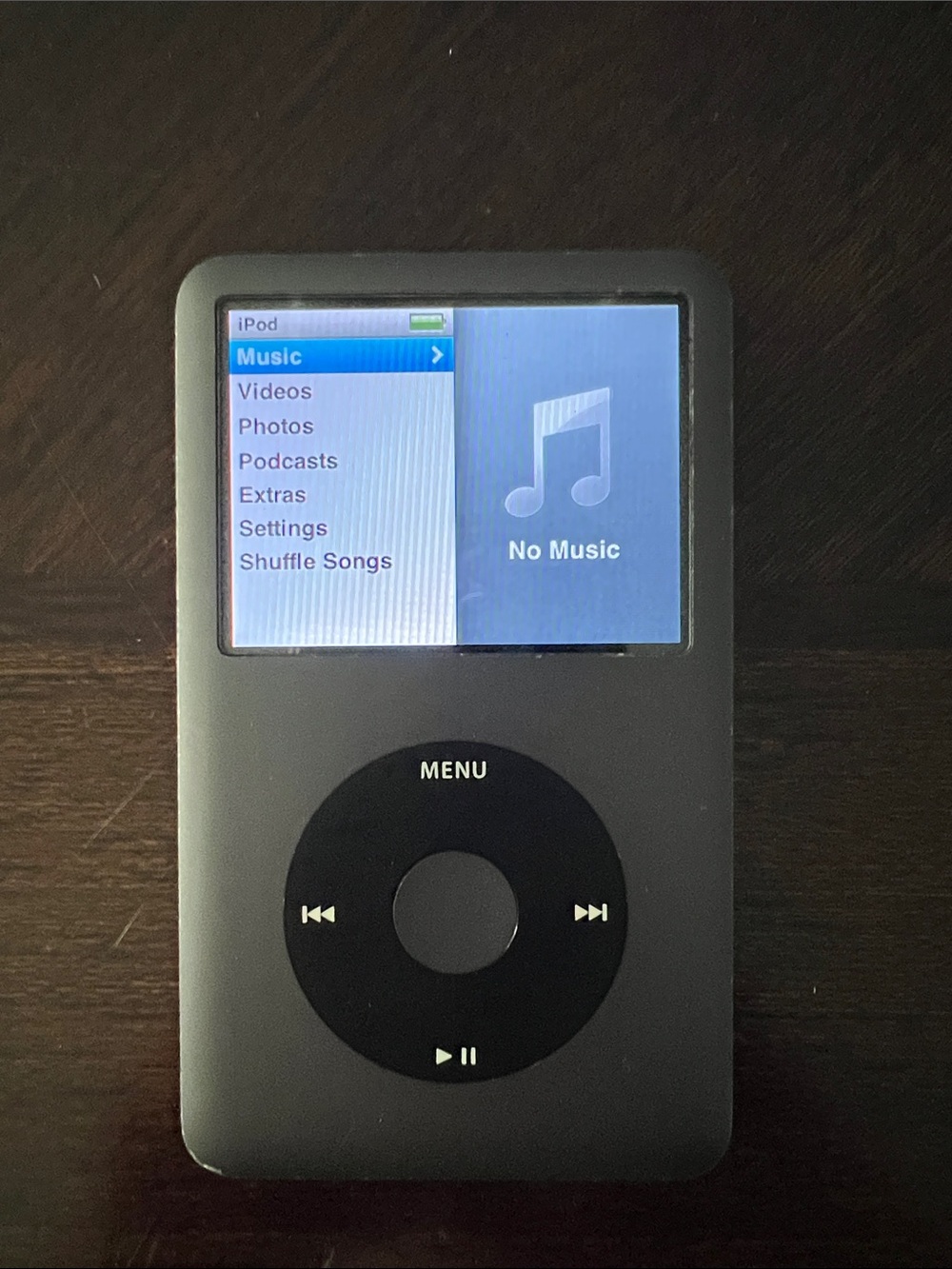 Apple iPod Classic Black 7th Generation